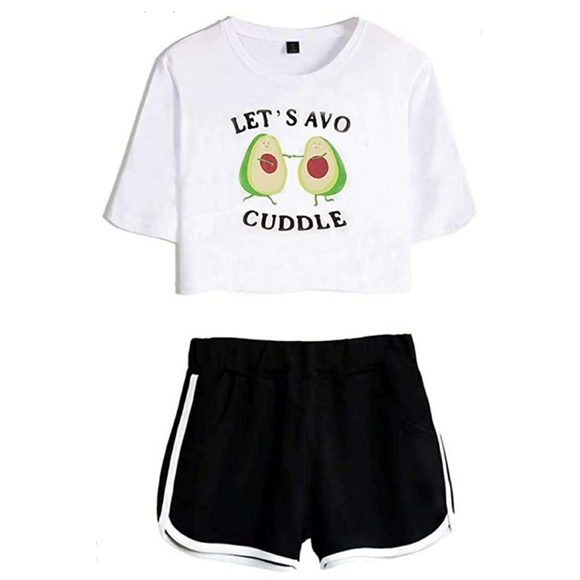 2-Piece S/S Pajama Set - Avocado Gothic main image 1